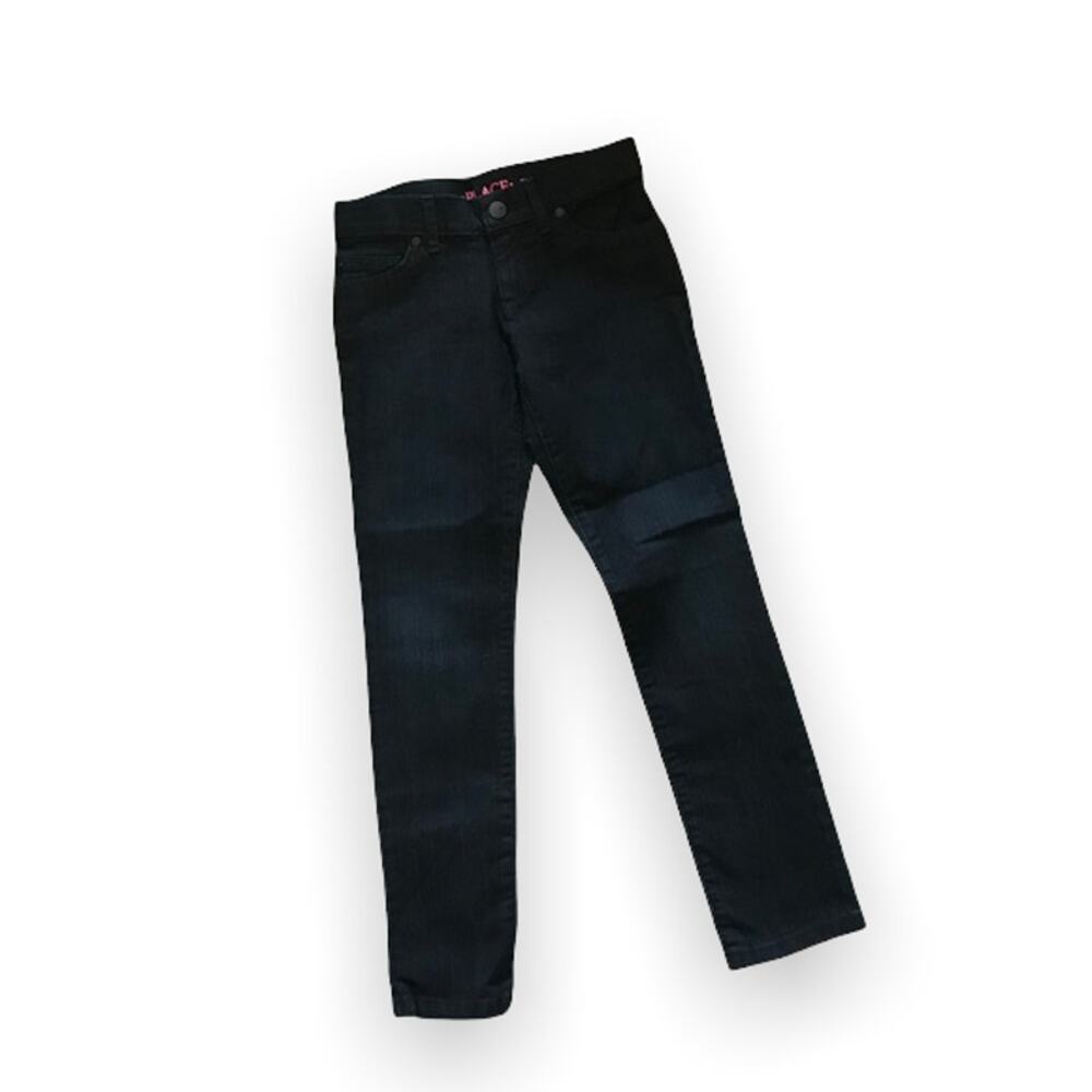 Children's Place Girls Jeans Size‎ 6X 7 Super Skinny Dark Stretchy Denim NEW